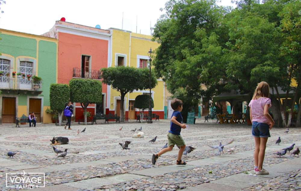Plazza San Ferdinando à Guanajuato Mexique