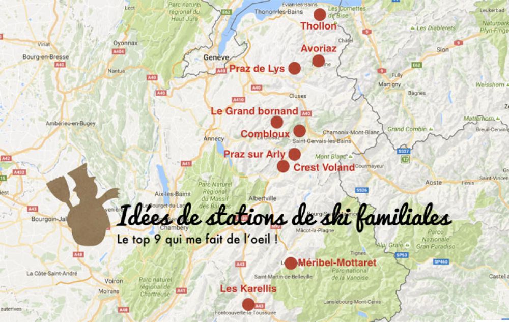 carte petites stations de ski familiales