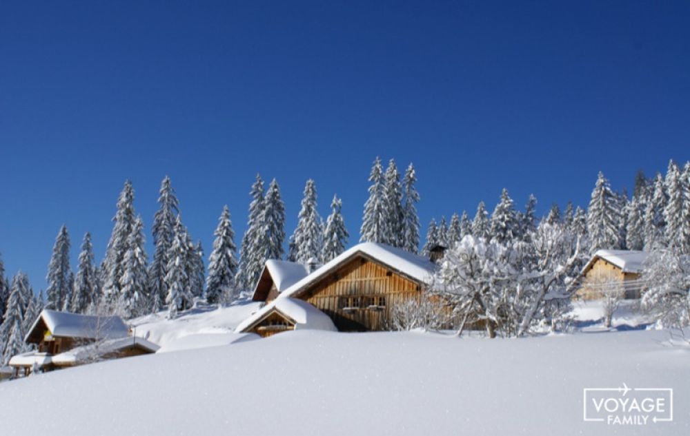 petites stations de ski en famille dans les alpes : praz de lys sommand