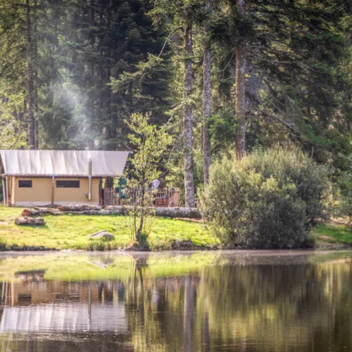 Huttopia Forêt des Vosges :  vivre comme Robin des bois