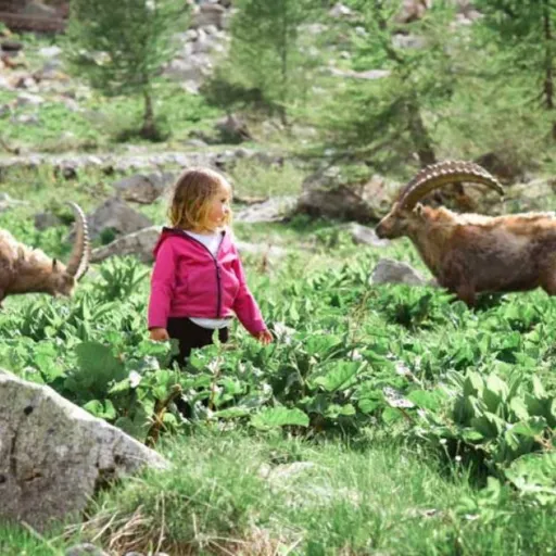Un papa et sa fille de 18 mois au Pays des Loups