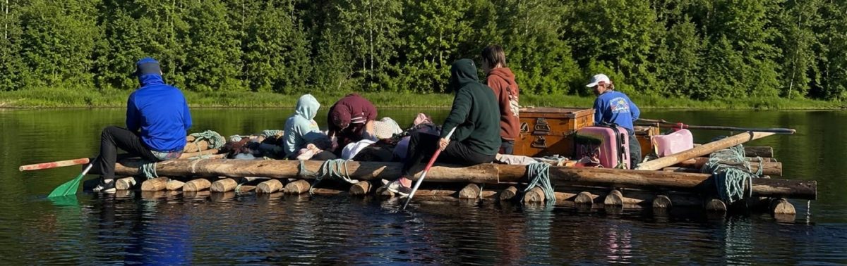 Des airs de naufragés sur le radeau