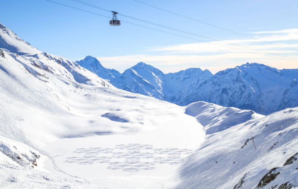 L'Alpe d'Huez en hiver