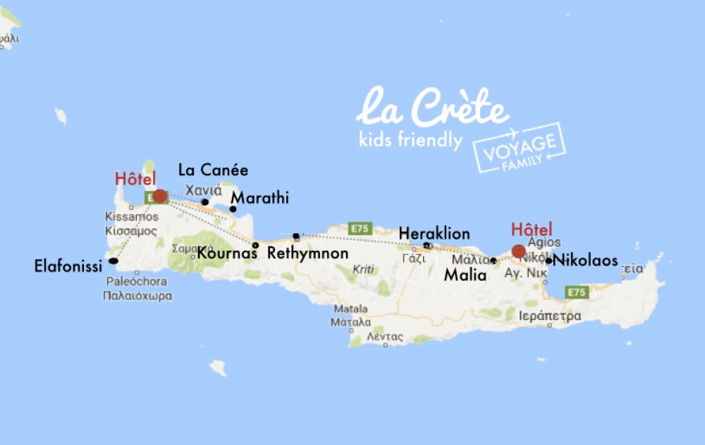 Crète famille