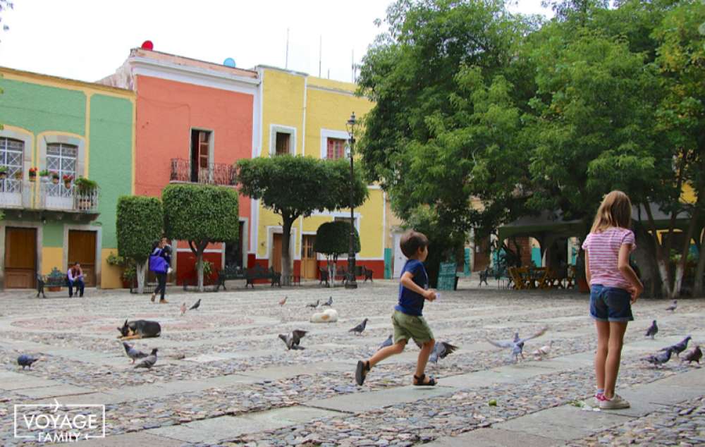 Plazza San Ferdinando &agrave; Guanajuato Mexique