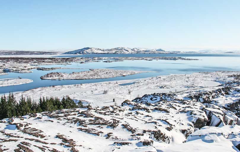 islande que faire : vall&eacute;e Thingvellir