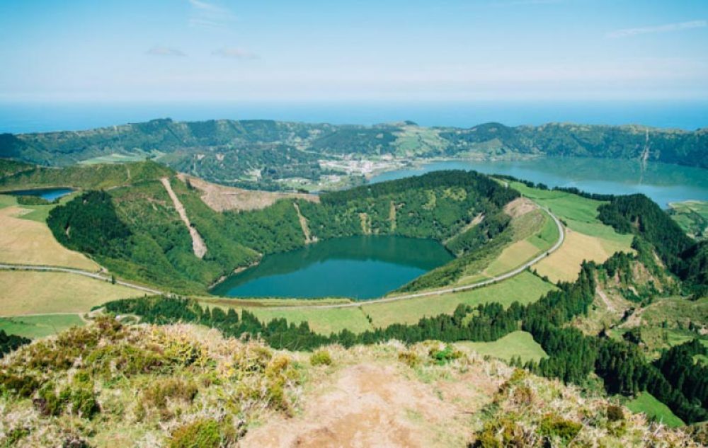 Sete Cidade &agrave; Sao Miguel