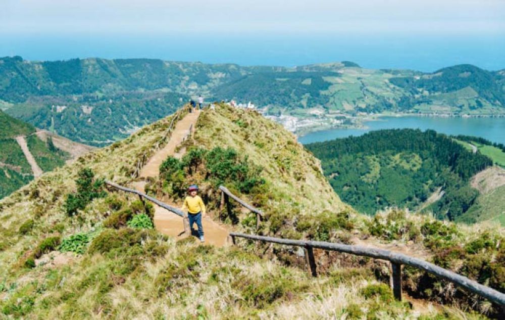 Sete Cidade aux A&ccedil;ores &agrave; Sao miguel