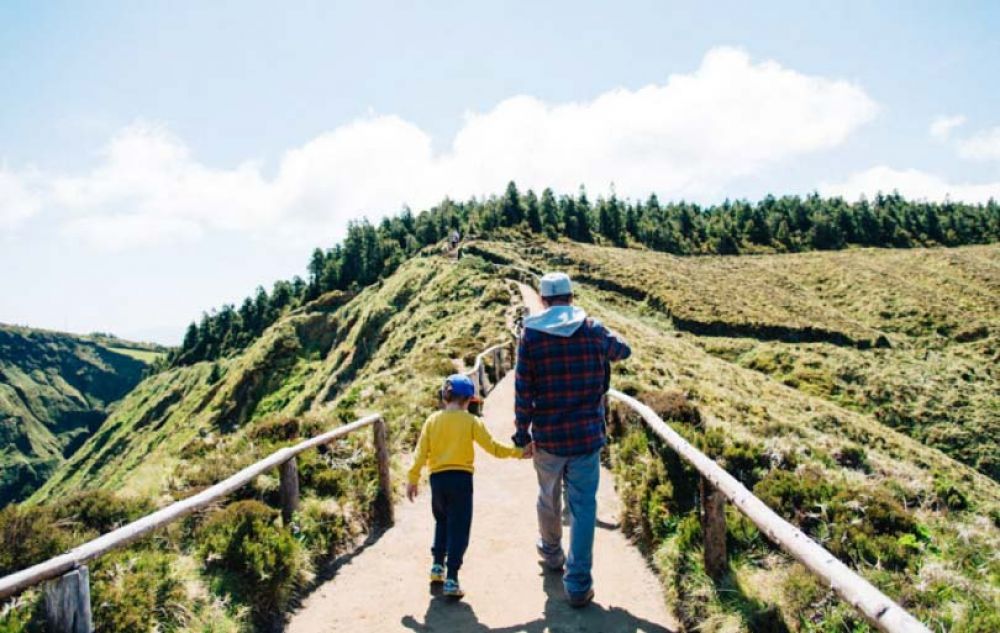 Sao miguel dans les A&ccedil;ores en famille