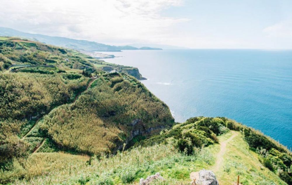 les a&ccedil;ores randonn&eacute;e en famille sur Sao miguel