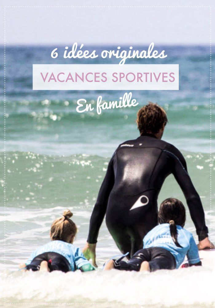 vacances sportives famille