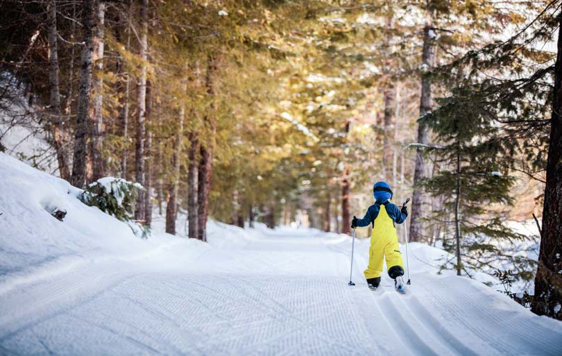 ski de fond enfant