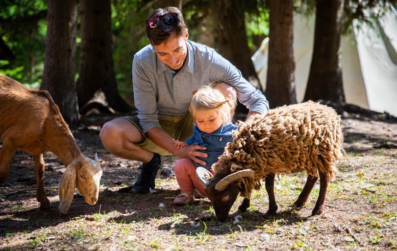 M&eacute;ribel l'&eacute;t&eacute; avec les kids