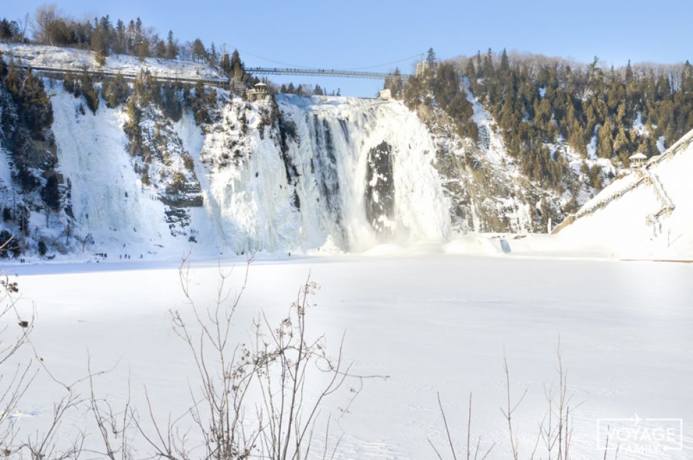 montmorency canada en hiver et en famille