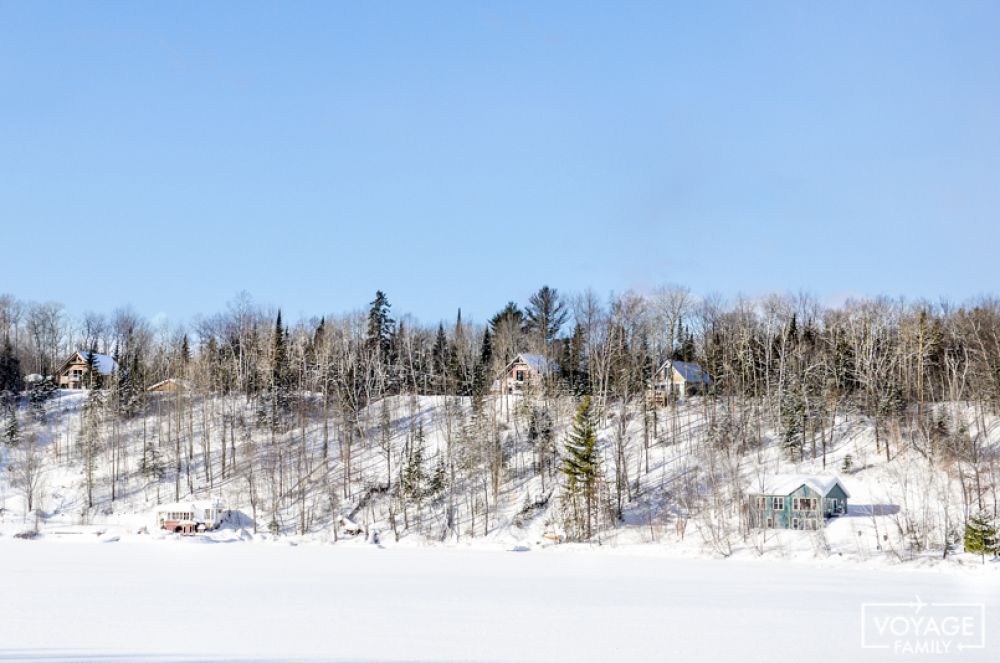 quebec hiver parc de la mauritie