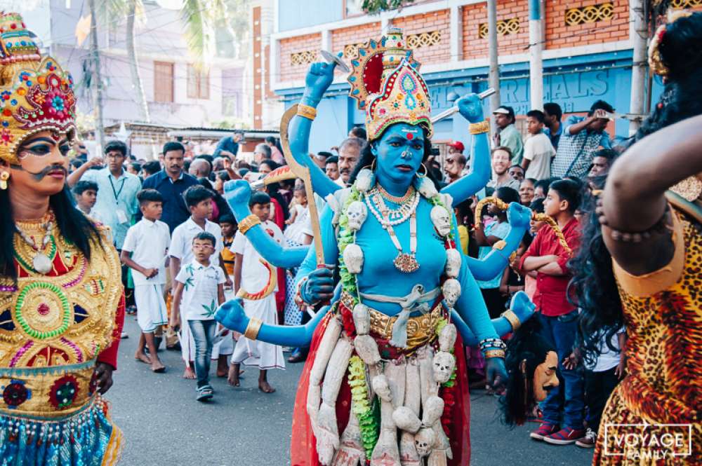 partir en inde pendant carnaval cochin 