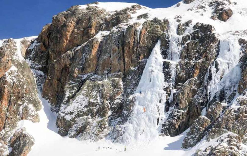 L'Alpe d'Huez en hiver 