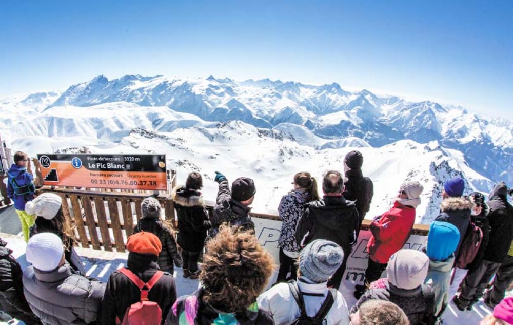 L'Alpe d'Huez en Hiver