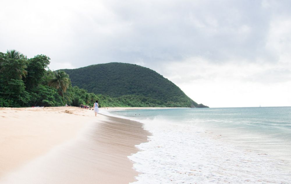 Plage de Grande Anse en Guadeloupe