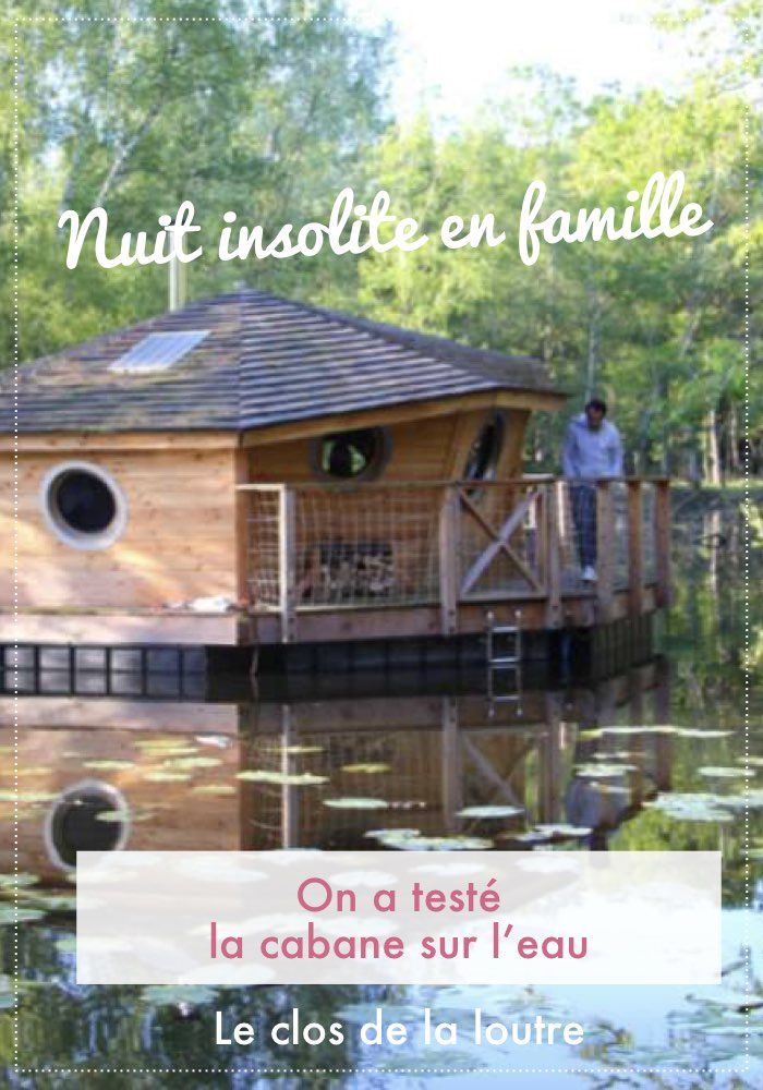 dormir sur une cabane sur l'eau