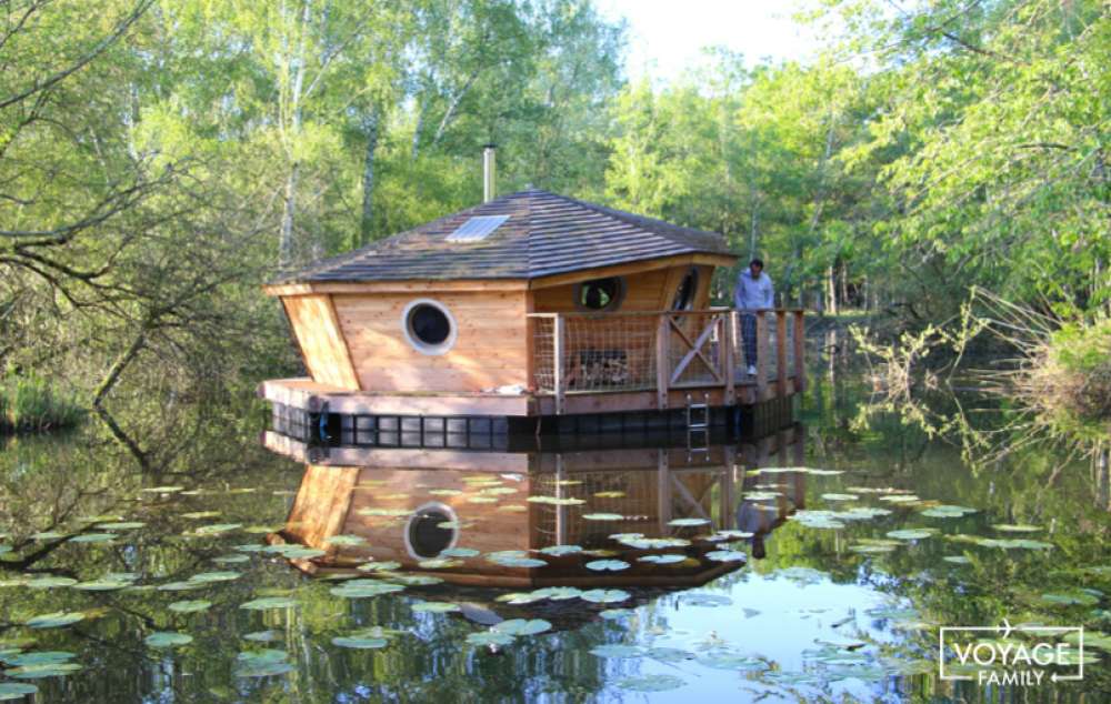cabane sur l'eau