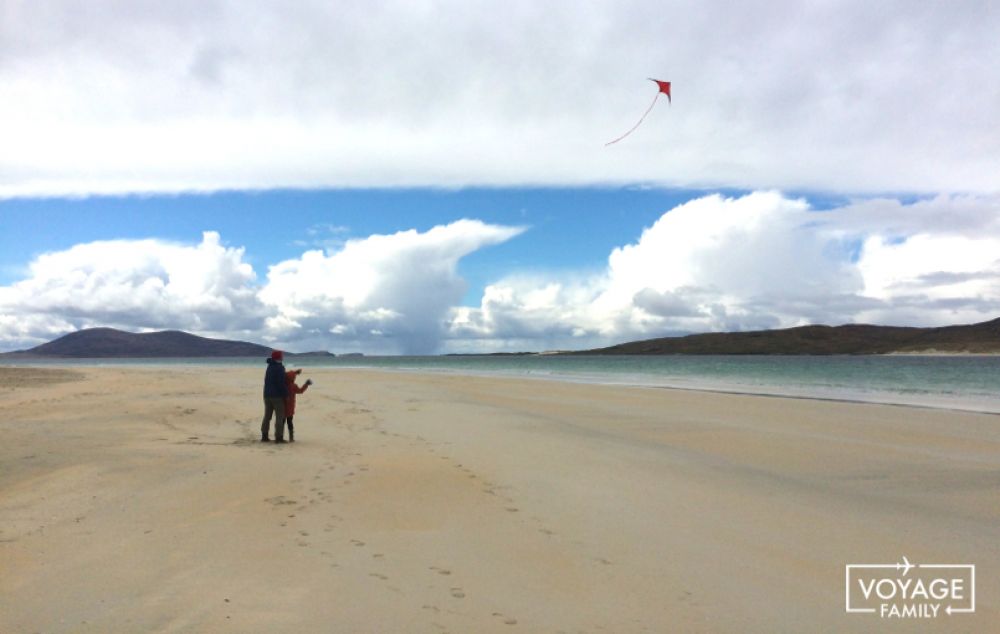 cerf volant île harris et lewis ecosse en famille