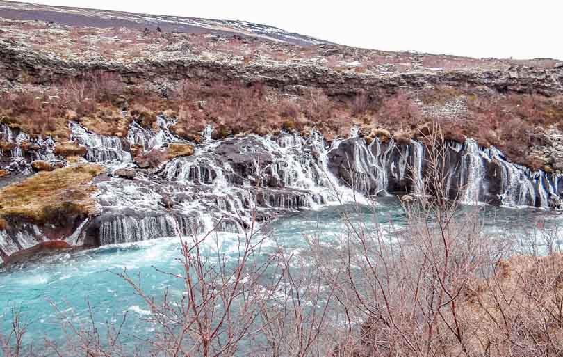 Islande que faire Hraunfossar