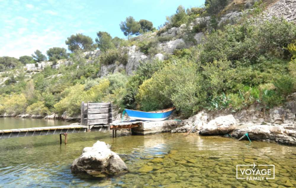 barques de la calanque de Port Miou