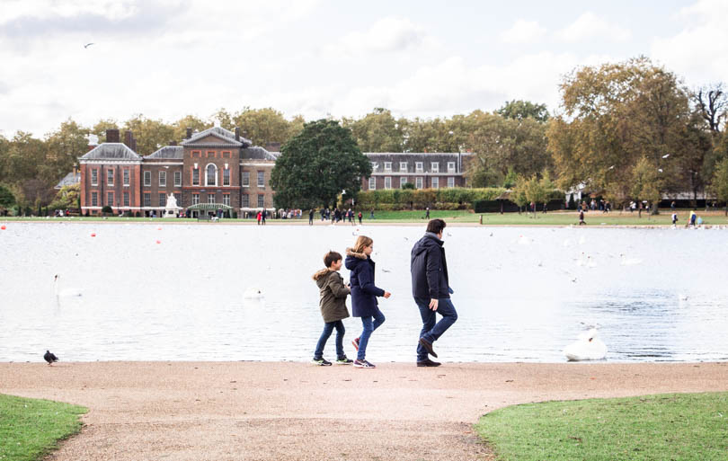 Hyde Park à Londres avec les enfants