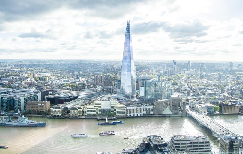 Sky Garden à Londres en famille