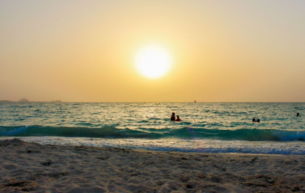 plage dubai enfant