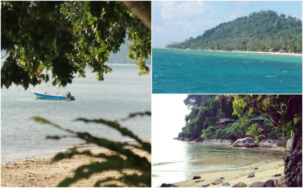 plages malaisie tioman enfants famille