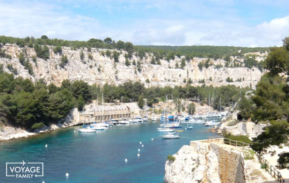 randonnée port miou près de Cassis