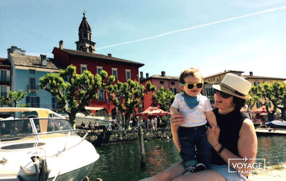 lac majeur en famille avec enfants dans les lacs italiens