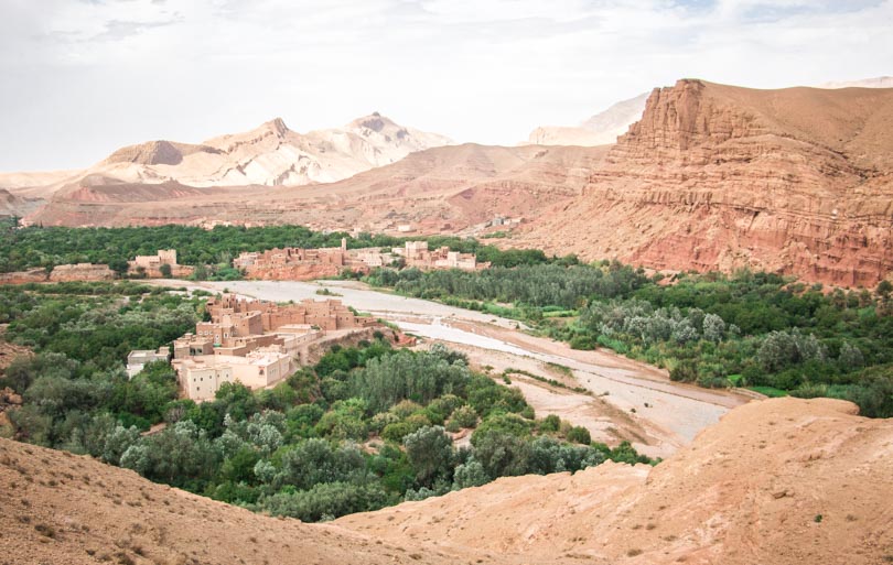que faire au Maroc : vallée des roses