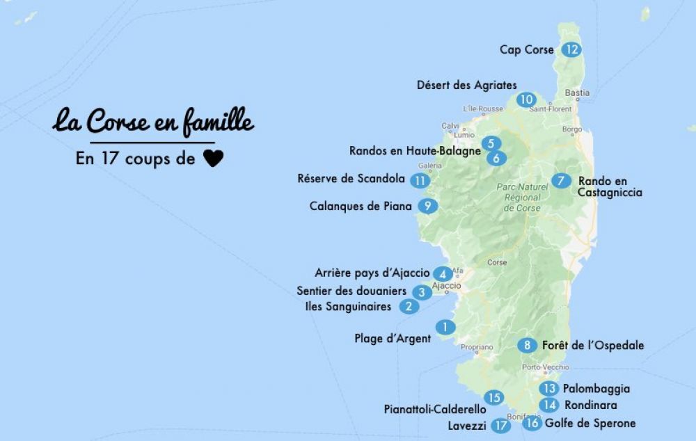 que faire en Corse en famille