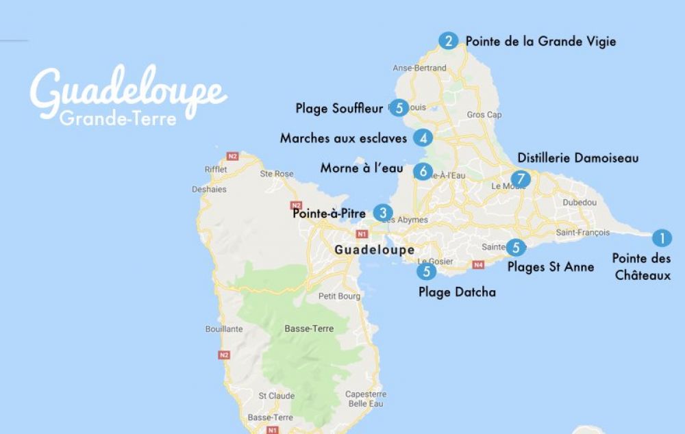 que faire en Guadeloupe