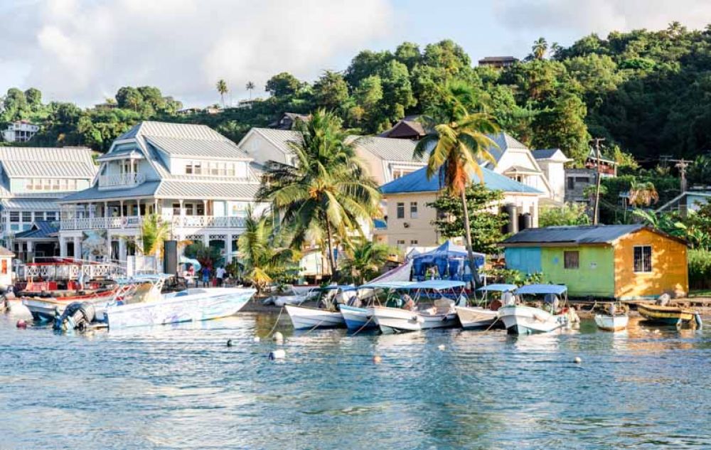 sainte lucie - marigot bay