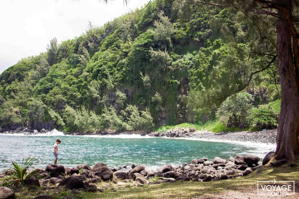 anse des cascades lors de vacances à la Réunion