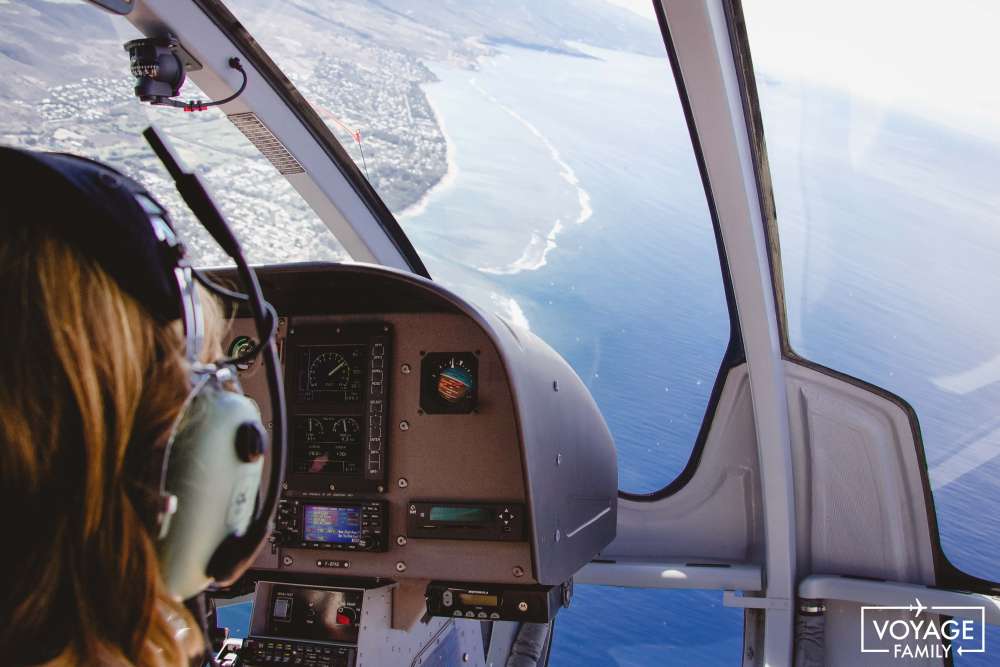 survol avec corail helicopteres à la Réunion