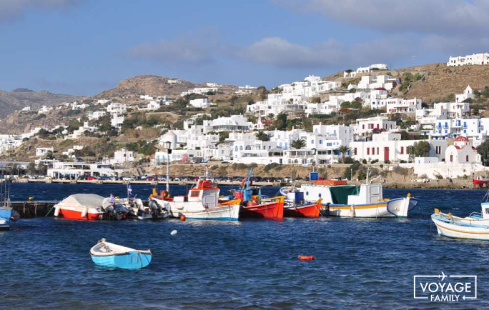 Athènes et Mykonos en famille dans les Cyclades