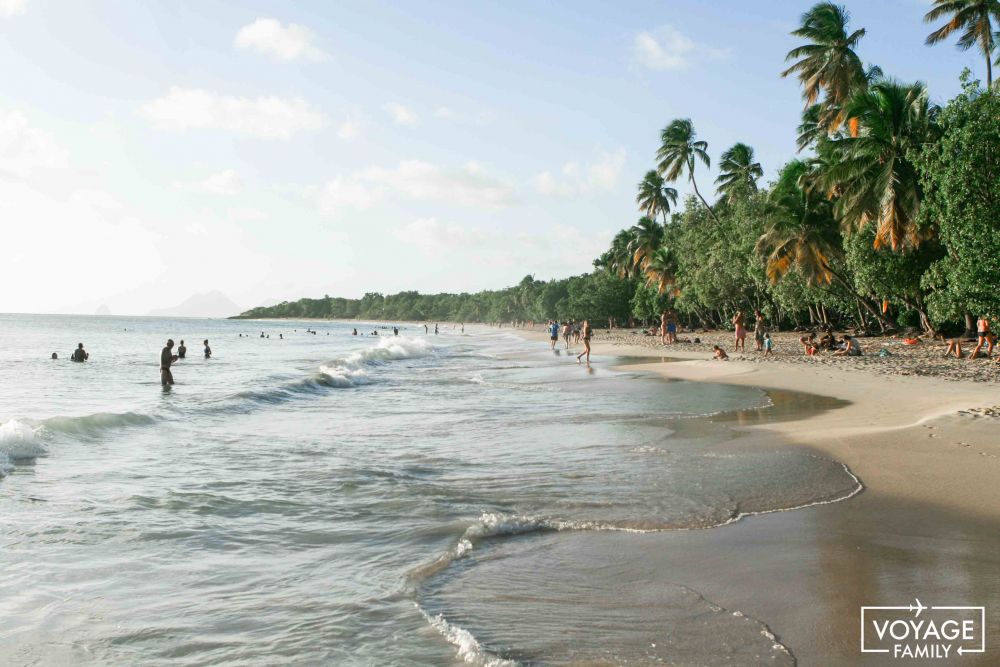 plage des salines vacances martinique