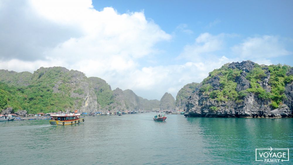baie d'halong en famille vietnam