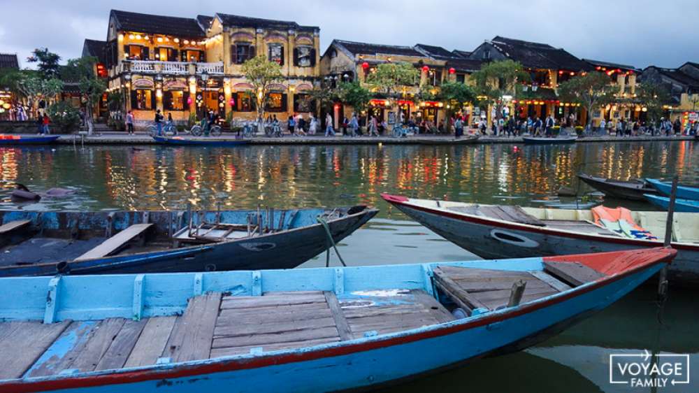 Hoi an de nuit sejour vietnam famille