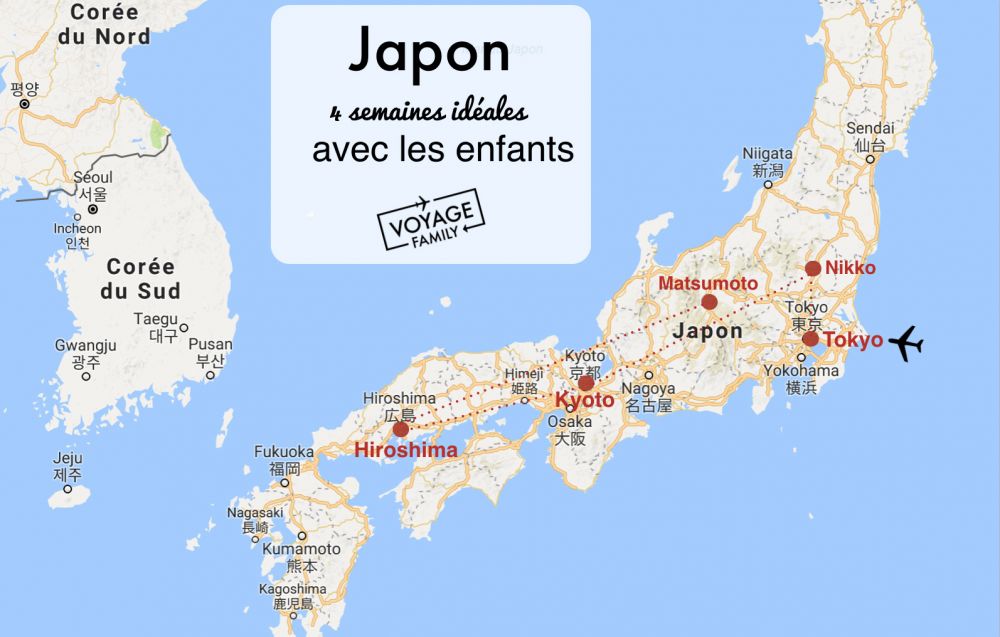 voyage au japon avec enfants