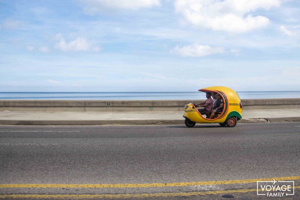 coco taxi la havane cuba en famille