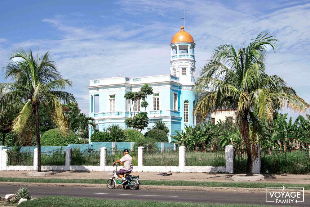 palais de cienfuego lors d'un voyage à cuba en famille