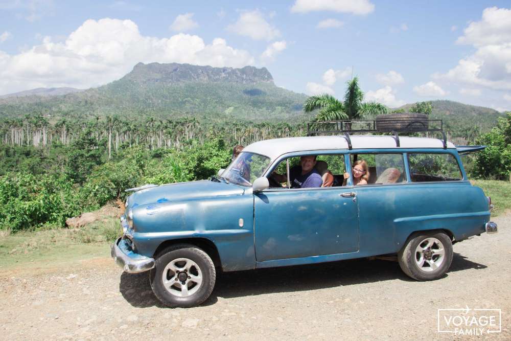 montagne yunque baracoa dans l'est de cuba en famille