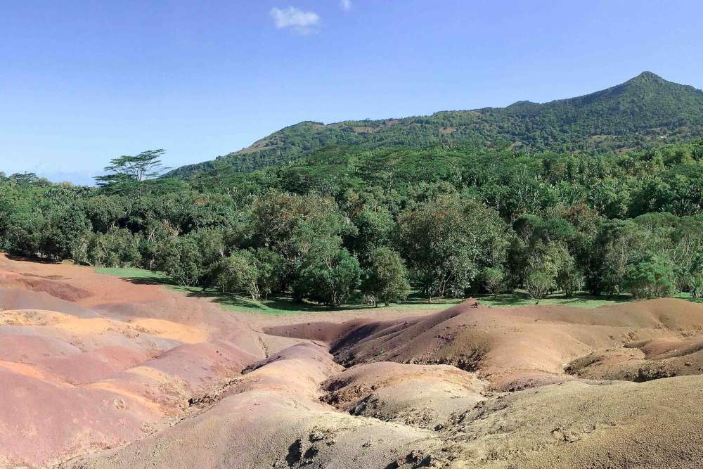 Parc de la Terre aux 7 couleurs à l'île Maurice en famille