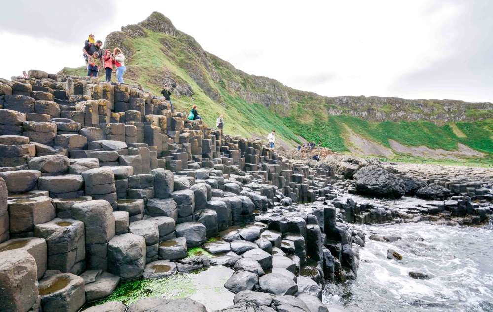 voyage irlande famille : la chaussée des géants